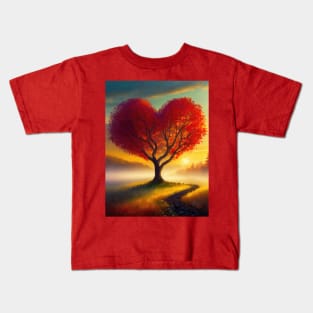 the tree of love Kids T-Shirt
